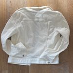 J.Crew Women's Cream Jean Jacket Photo 2