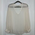 Beyond Vintage Swiss Dot V Photo 5