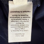 Talbots  Navy Corduroy Skirt Size 12 Cotton Blend Pockets Zip Back Photo 9