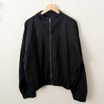 Free People MOVEMENT | Smooth Moves Black Athletic Jacket Full Zip | Size Large Photo 1