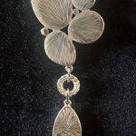 Lia Sophia Azure Multi Stone Colored Silvertone Pendant Necklace 16-18” Retired Photo 5