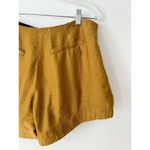 BCBGMAXAZRIA BCBGeneration Mustard Yellow Soft Knit Shorts Women’s Size 8 Photo 3