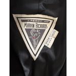 Marvin Richards Vintage‎ J. Percy for  Blk Lambswool Pea Coat sz 8 made n USA Photo 2