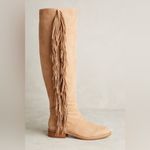 Sam Edelman Josephine Fringe Western Tan Knee High Boots Photo 3