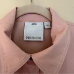 C/Med Collective Belted Crop Jacket Pink Cropped Jacket NWOT Size Small Photo 2