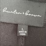 Black Longline Coat Size L Photo 2