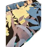 Vera Bradley  Camo Floral Brush Blush Cosmetic Makeup Bag Blue Handle Zipper READ Photo 5