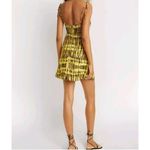 Alice + Olivia Raquel Minidress Sun Drenched Sunbeam Sz 6 Vacation Beach Resort Photo 1