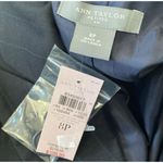 Ann Taylor  Women's Pinstripe Blazer Size 8 Multicolor Petites Workwear Tailored Photo 3