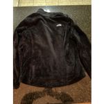 The North Face  Women's Fleece Jacket Sz Med Black Full Zip Soft Warm Zip Pocket Photo 7