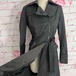 Cole Haan collection gray belted trench coat size 6 Photo 7