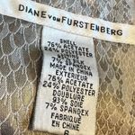 Diane Von Furstenberg  DVF Treenie Snake Print Mini Dress Silk Size 6 Women's Photo 7