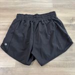 Lululemon  Hotty Hot Short High-Rise Long 4" Women Size 4 Black Photo 3