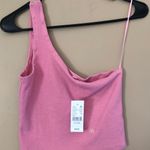 PacSun Pink One Shoulder  Top Photo 0