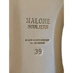 Malone Souliers Bruni Woven Apron Toe Loafers in Jute/Nappa Size 39 Photo 9