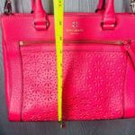 Kate Spade  Perri Lane Romy Cabaret Pink Leather Satchel shoulder bag purse cross Photo 6