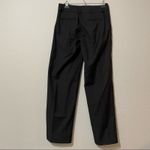 Garnet Hill  Black Straight Leg Trouser Dress Pants Womens 6 Academia Preppy Photo 3