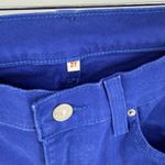 Levi's 311 Shaping Royal Blue Cropped Jeans Capris Sz 27 Casual Stretch Comfy Photo 2