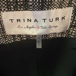 Trina Turk Black & White Tweed Dickens Jacket Photo 4