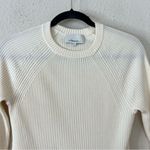 3.1 Phillip Lim Ribbed Sweater With Waist Tie Antique White Beige Size Small Photo 6