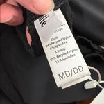 ANDIE The Bermuda Bikini Top Swimsuit Terry Dot Textured Black size M D/DD NWT Photo 6