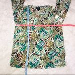 ECI Puff Sleeve Printed Knit Top Photo 4