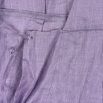 & Other Stories & Other Stories Wrap Mini Dress Purple Linen Short Sleeve Casual Size US 0 READ Photo 4