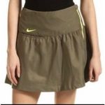 Nike  Golf Women's Dri-fit Olive Green Skirt with Gingham Lining size 16 Photo 0