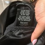 7 For All Mankind Faux Leather Wide Cropped Leg Pants Black- Size Medium Photo 9