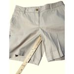 Talbots  Relaxed Chino Shorts Womens Size 4 Khaki Casual Everyday‎ Photo 2