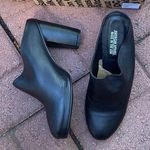American Apparel mule black leather NEW Photo 0