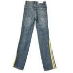 Pistola  Monroe Straight Leg Cropped Cigarette Jeans Side Stripe 25 Medium Wash Photo 9