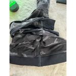 Athleta  Women's M Black Camo Full Zip Hoodie Long Sleeve Activewear Photo 10