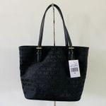 Michael Kors Jet Set Item Solid Black Medium Pocket Multi Function Tote Bag Photo 2