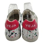 VEJA  Womens Esplar Leather 3 Lock Sneakers Terrazzo Paint Splatter Size US 8 Photo 8