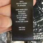 Jessica Howard  Shrug Cardigan 18W Black & White Dressy Silver Sequins Cropped Photo 3