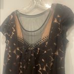 Cynthia Steffe Chic Black and Beige Floral lace Dress Photo 1