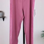 NIA the brand Velour track jacket and legging set Rose Photo 3