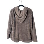 Love to Lounge Women’s Cozy Zip Up Hoodie Size S Textured Oversized Loungewear Photo 2