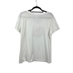 Style & Co Women’s  Size XL White Short Sleeve Shirt with Red Lips Design Photo 1
