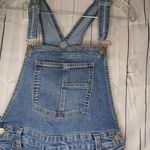 No Boundaries  Blue Denim Short Overalls Photo 5