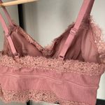 Aerie  Ribbed Lace Bralette Photo 1