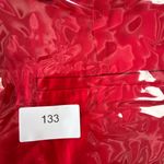 Loft Red Pantsuit Classic Straight-Leg Design Photo 9