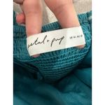 Petal + Pup Candice Strapless Lace‎ Midi Dress Party Cocktail Teal Blue Size 14 Photo 2