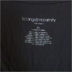 Liz Lange Maternity  Embellished charcoal maxi dress. Photo 5