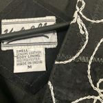 Katch me embroidered suede front vest dead stock nwt medium Black Photo 2