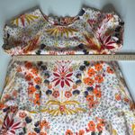 Free People  Strawberry Fields Mini Dress Small Floral Boho Cottagecore‎ Festival Photo 10