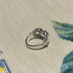 Lagos 925 Sterling Silver Diamond Buckle Derby Ring Size 6 Photo 4