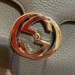 Gucci  Interlocking Top Handle Bag in Grey Photo 5