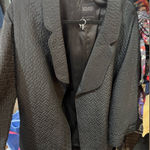 Hilary Radley  Textured Black Blazer/coat Photo 0
